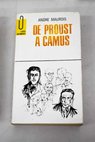 De Proust a Camus / Andr Maurois