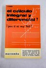 Clculo integral y diferencial el pero si es muy fcil / Fred Klinger