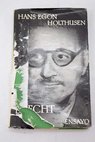 Brecht / Hans Egon Holthusen