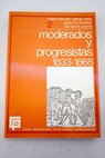 Moderados y progresistas 1833 1868