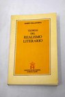 Teorías del realismo literario / Darío Villanueva