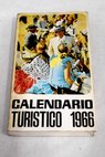 Calendario turstico 1966