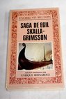 Saga de Egil Skalla Grimsson / Snorri Sturluson
