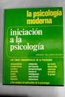 Iniciación a la psicología / Enrique Pallarés Molíns