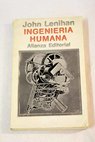 Ingenieria humana / John Lenihan