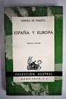 España y Europa / Ramiro de Maeztu
