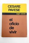El oficio de vivir / Cesare Pavese