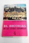 El Escorial en las letras españolas / Saturnino Álvarez Turienzo