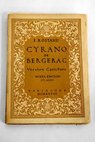 Cyrano de Bergerac tragicomedia en cinco actos en verso / Edmond Rostand