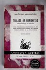 Tablado de marionetas para educacin de principes / Ramn del Valle Incln