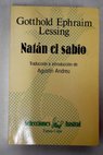 Natn el sabio / Gotthold Ephraim Lessing