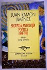 Segunda antoloja potica 1898 1918 / Juan Ramn Jimnez