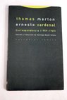 Correspondencia 1959 1968 / Thomas Merton