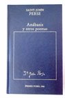 Anábasis y otros poemas / Saint John Perse