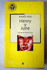 Henry y June / Anais Nin