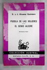 Puebla de las mujeres El genio alegre / Serafin y Joaquin Alvarez Quintero