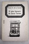 El arte literario de Santa Teresa / Víctor García de la Concha