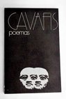75 poemas / Konstantino Kavafis