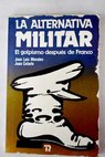 La alternativa militar el golpismo despus de Franco / Jos Luis Morales