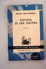 Historia de una taberna / Antonio Daz Caabate