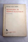 Diccionario de términos filológicos / Fernando Lázaro Carreter