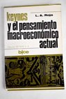 Keynes y el pensamiento macroeconomico actual / Luis ngel Rojo