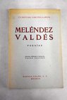 Poesías / Juan Meléndez Valdés