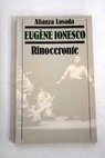 Rinoceronte / Eugene Ionesco