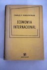 Economía internacional / Charles Poor Kindleberger