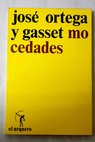 Mocedades / Jos Ortega y Gasset