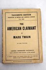 The american claimant / Mark Twain