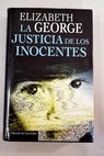 La justicia de los inocentes / Elizabeth George