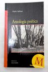 Antología poética / Pedro Salinas
