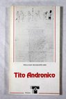 Tito Andronico / William Shakespeare