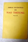 Obras escogidas tomo III / Mao Tse Tung