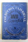 David Copperfield tomo III / Charles Dickens