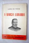 Novelas a Marcia Leonarda / Lope de Vega