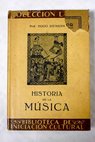 Historia de la msica / Hugo Riemann