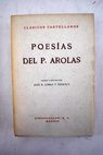 Poesias del P Arolas / Juan Arolas