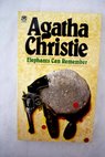 Elephants can remember / Agatha Christie