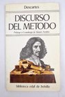 Discurso del método / René Descartes
