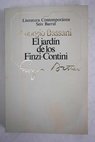 El jardín de los Finzi Contini / Giorgio Bassani
