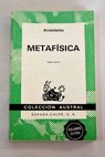 Metafsica / Aristteles