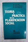 Teoría y práctica de la planificación social / Nikolai Ivanovich Lapin
