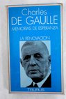 Memorias de esperanza tomo I / Charles de Gaulle