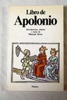 Libro de Apolonio