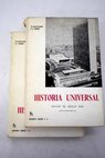 Historia universal / Manuel Ballesteros Gaibrois