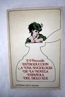 Introducción a una sociología de la novela española del siglo XIX / Juan Ignacio Ferreras
