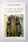 Historia de Roma tomo I / Theodor Mommsen