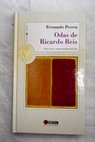 Odas de Ricardo Reis / Fernando Pessoa